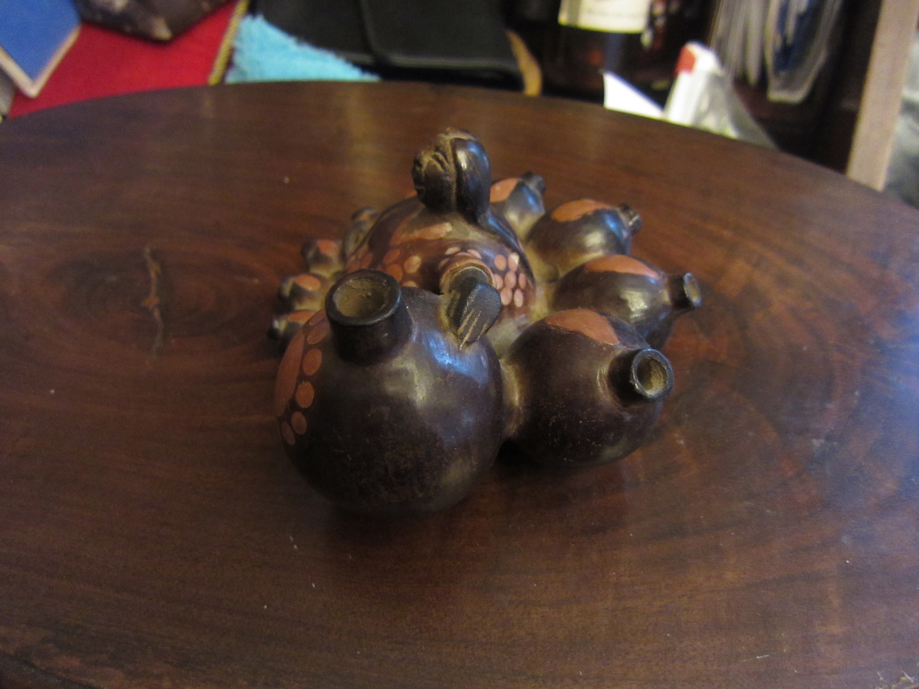 Vintage Ricardo Castillo Artist Signed Pottery Figurine, Please