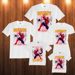 Customized & Personalized Spiderman T-Shirts for Men