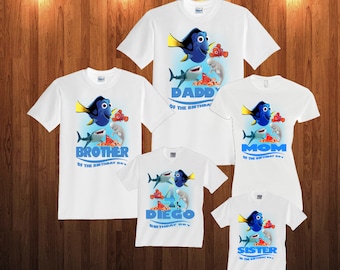 finding dory birthday shirt