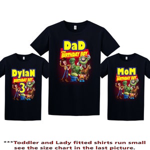 Toy Story Birthday Shirt, Toy Story Custom Shirt, Personalized Toy Story Shirt, Toy Story family shirts, Birthday t-shirt for girls and boys