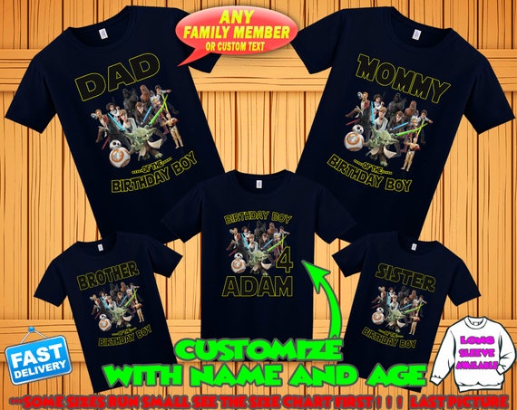 Personalized Ninja Turtles T-Shirts, Matching Family T-Shirts