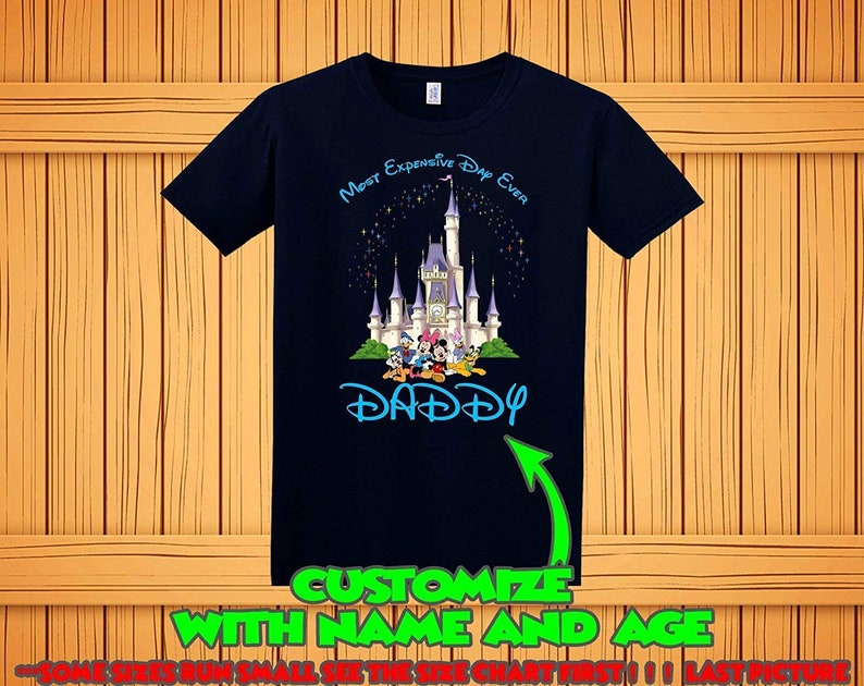 Disney family matching custom t-shirts, Family vacation disney shirts, custom Personalized disney shirt, Birthday Disney Shirts image 6