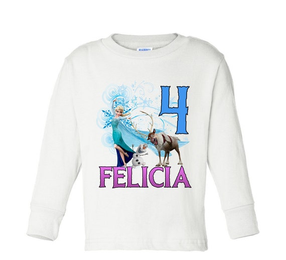 frozen long sleeve shirt