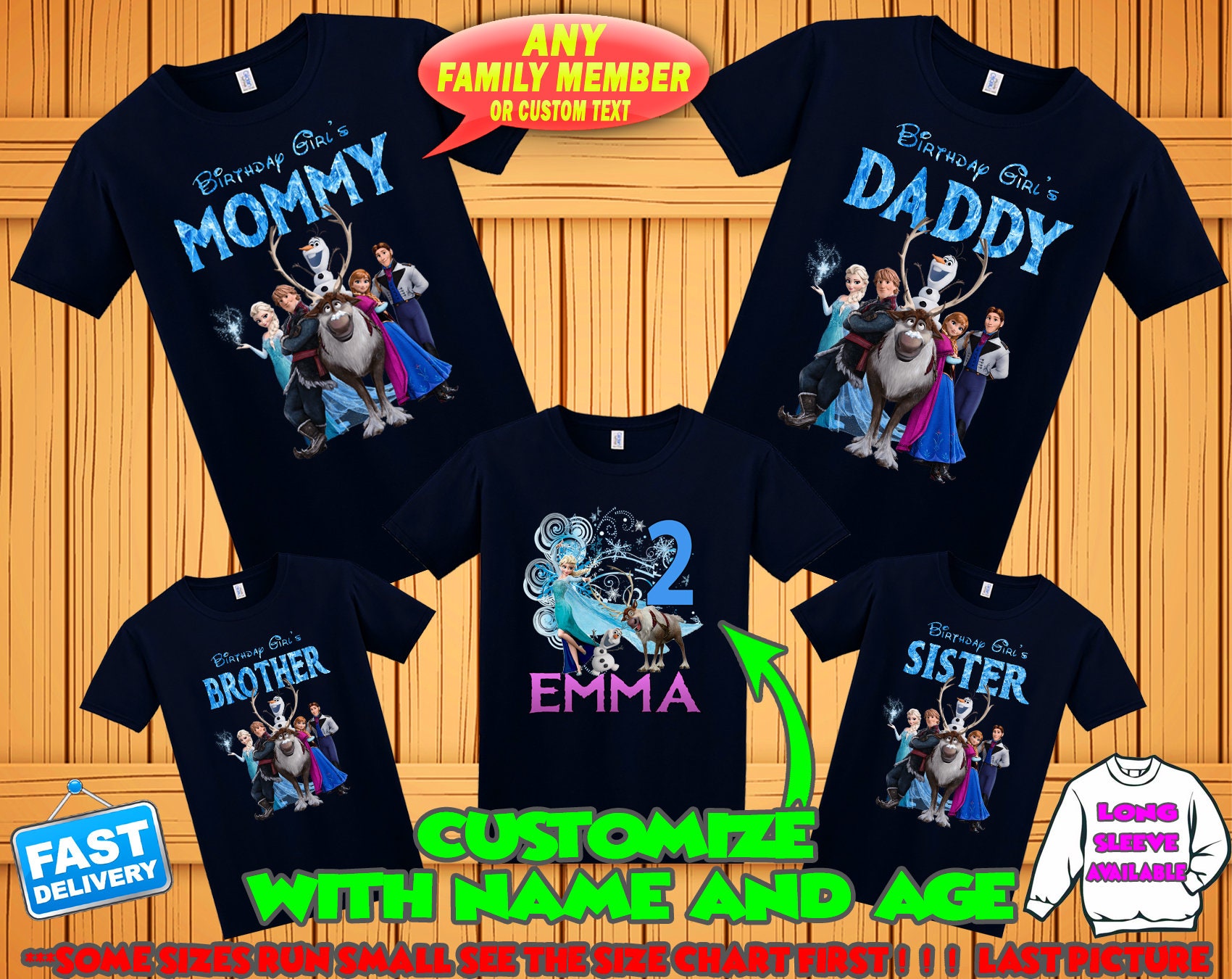 Frozen Birthday Shirt Frozen Elsa 