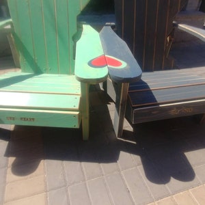 One Heart /One Love Adirondack Chair set (in any state)