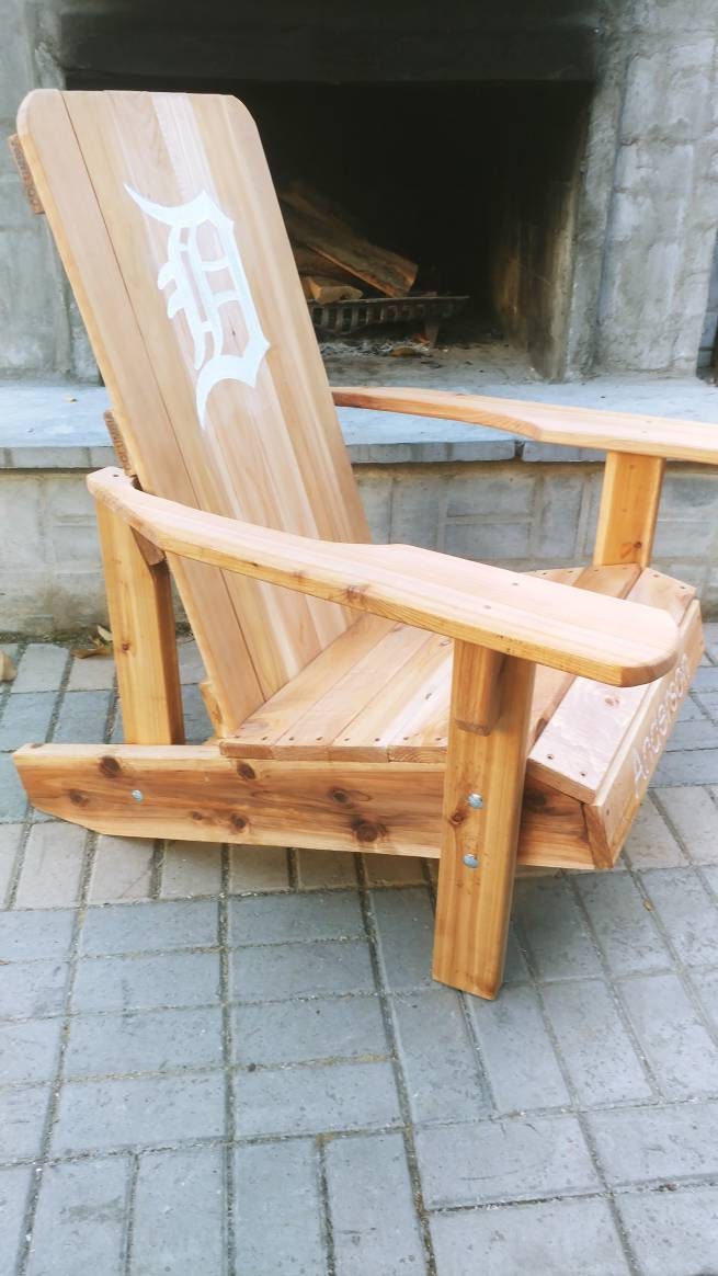 Michigan or Tigers Adirondack Chair - Etsy