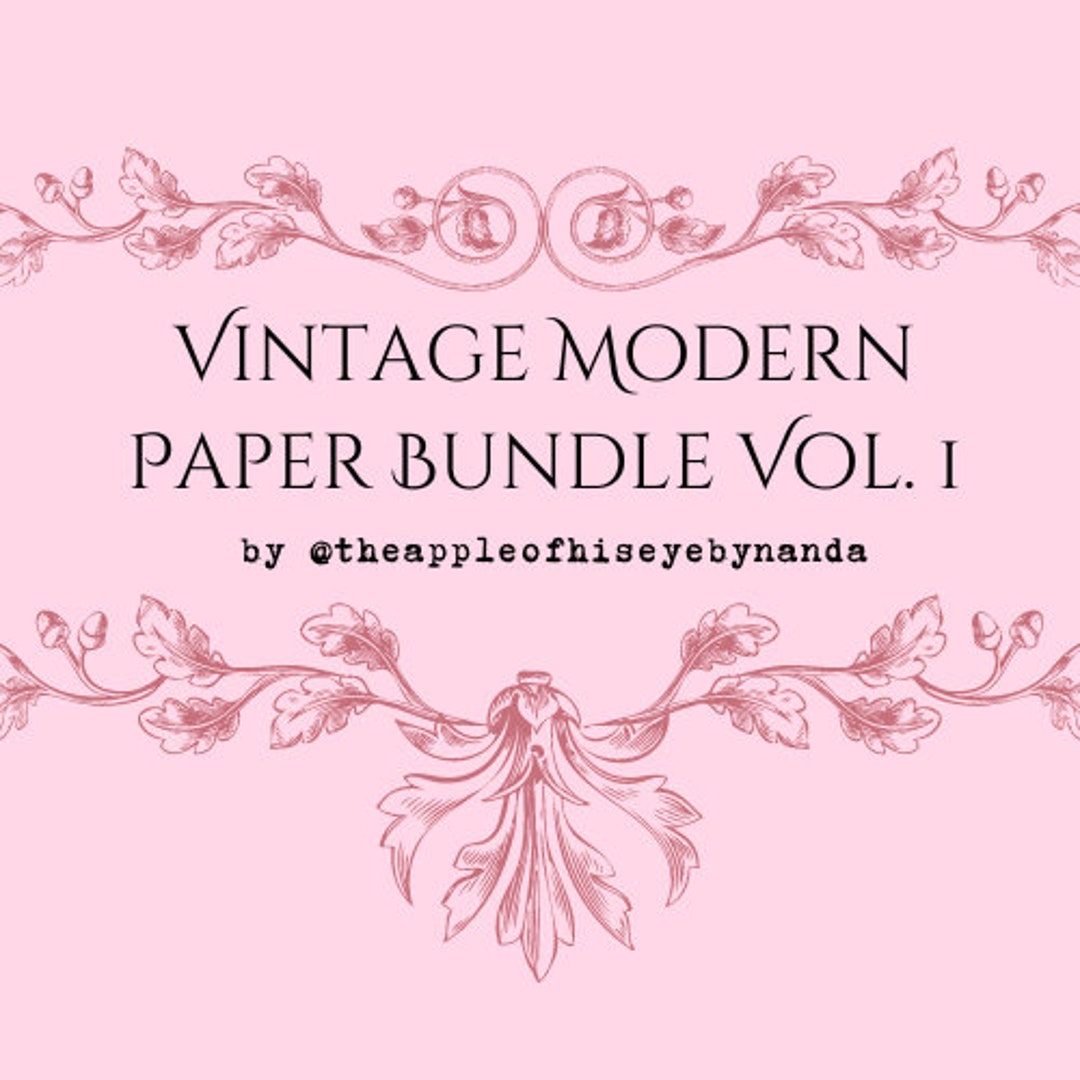 Vintage Modern Papers Vol. 1 - Etsy