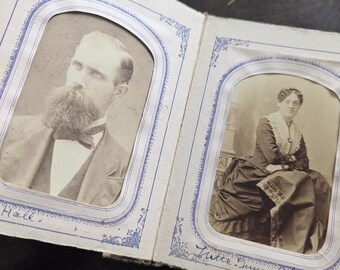Vintage Photograph Album (Late 1800's-Early 1900's)