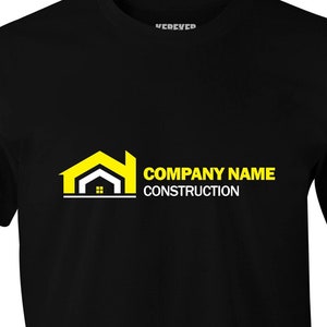 Custom Construction Shirts Company Shirts, Carpenter Shirts, Carpentry Services, Roofer Shirts, Real Estate, Contractor Shirts, Home Repairs