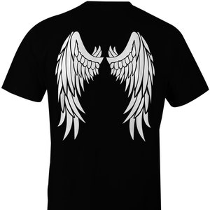 The Angel Wings T-Shirt For Men & Women - Angels Wings on Your Back - Liberty - Free Soul - Alternative Fashion - Angel T-Shirt - Angel Tee
