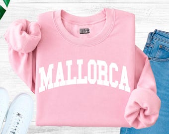 Mallorca Sweatshirt,  Mallorca Trip, Mallorca Vacation Travel Matching Shirts, Spain Shirts Spanish, Mallorca gift, College Crewneck Sweater