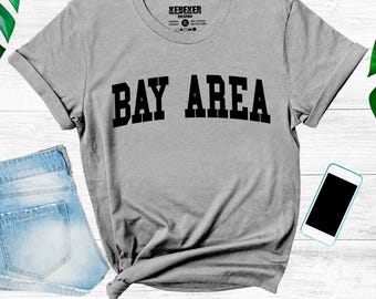 Bay Area T Shirt, Retro California Shirt, California Trip Shirts, San Francisco Shirt, San Jose Shirt, Norcal Shirt, California Vacation Tee