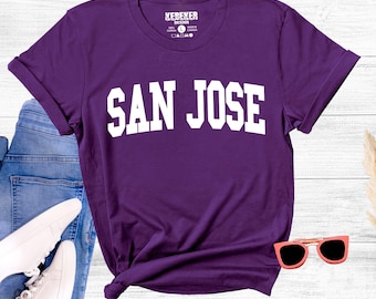 San Jose T Shirt, San Jose Vacation Shirts, Travel Matching Shirts, San Jose gifts, California themed gift, California Trip Shirts, Bay Area