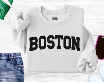 Boston Sweatshirt, Boston Family Vacation Shirts, Boston T Shirt, Boston gifts, Boston themed gift, Boston Trip Shirts, Boston College shirt