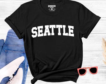 Seattle Washington T Shirt, Family Vacation Seattle Souvenir Shirts, Matching Shirts, Seattle Gift, Seattle Trip Shirt, Seattle Game Day Tee