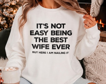 Wife T Shirt, Soft Cotton Tee, Custom Wife Shirt, Hubby and Wifey shirts, Wife and husband shirts, Gift for Wife, Humorous Wifey T Shirt