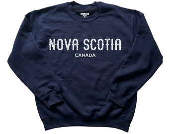 Nova Scotia Sweatshirt - Halifax - Sydney - Canadian Sweater - Canadian Gifts - Canada Shirt - Canada Gifts - Traveler Shirt - Province