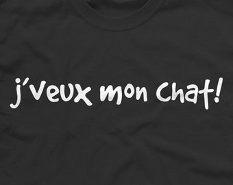 Maman Chat Camisole Pour Femme T Shirt En Francais French Etsy