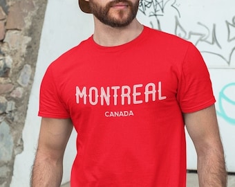 Montreal T-Shirt for Men & Women, Montreal Canada, Montreal City, Montréal, Québec, Québécoise, Québécois, Canada Shirts