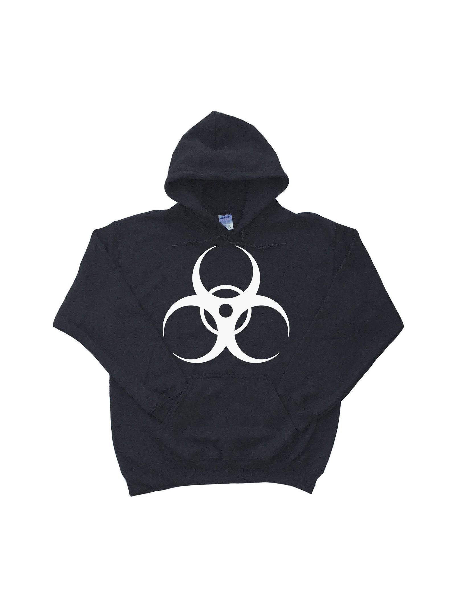 Biohazard Hoodie Zombie Sweatshirt Biological Research | Etsy