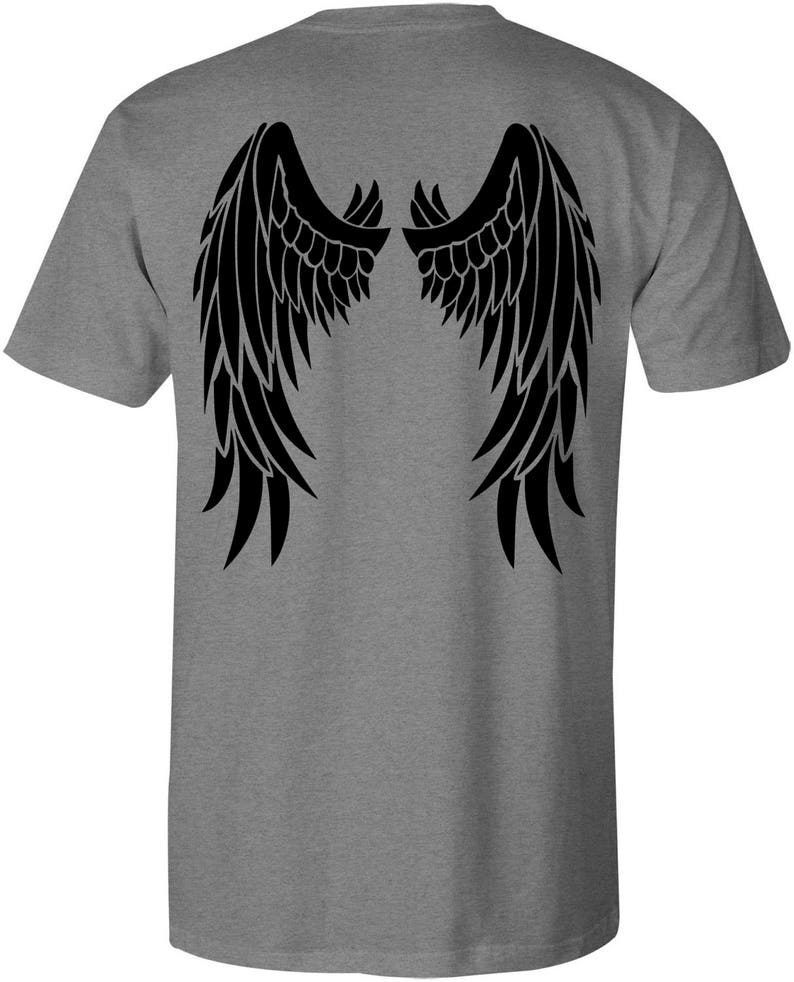 The Angel Wings Tshirt for Mens & Womens Wings on Your Back Etsy The Angel Wings Tshirt for Mens & Womens Wings on Your Back Etsy