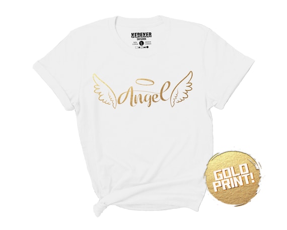 Camisa de ángel mujer camiseta de ángel camisa ángel Etsy