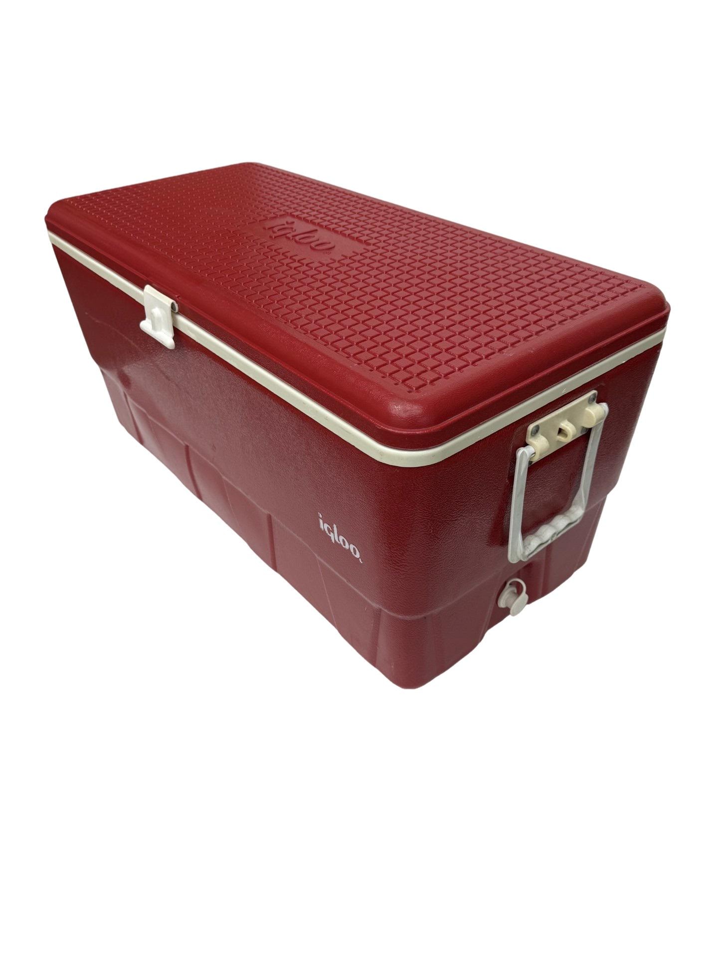 Red Coleman Cooler - Etsy Canada