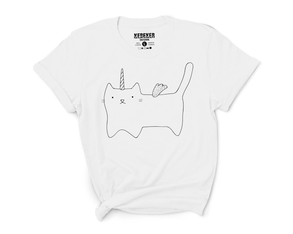 Unicorn Cat T-Shirt Gift Unicorn Cat T-Shirt Gift