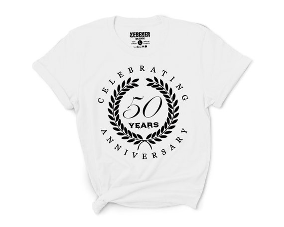 Camisa de aniversario de boda Camiseta de celebracion del 50 aniversario 50 anos de matrimonio Camisa del 50 aniversario Regalos personalizados Etsy Espana