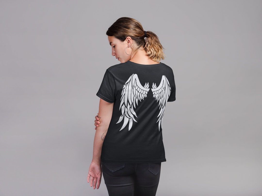 ★hugyourskin☆Angel wings top Touch of Nature 11008 Adult Angel Wing in White with Elastic