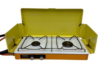 Vintage Classic Primus # 2091 2 Burner Propane Camp Stove, Rare Camping Collectible, Hard to Find Item,Best Camper Gift, Camping Collector