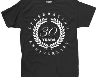 30th Anniversary Shirts, Celebrating 30 Years Anniversary Shirts, Wedding Anniversary, Wedding Shirts, 30 Years Shirt, Birthday Shirts