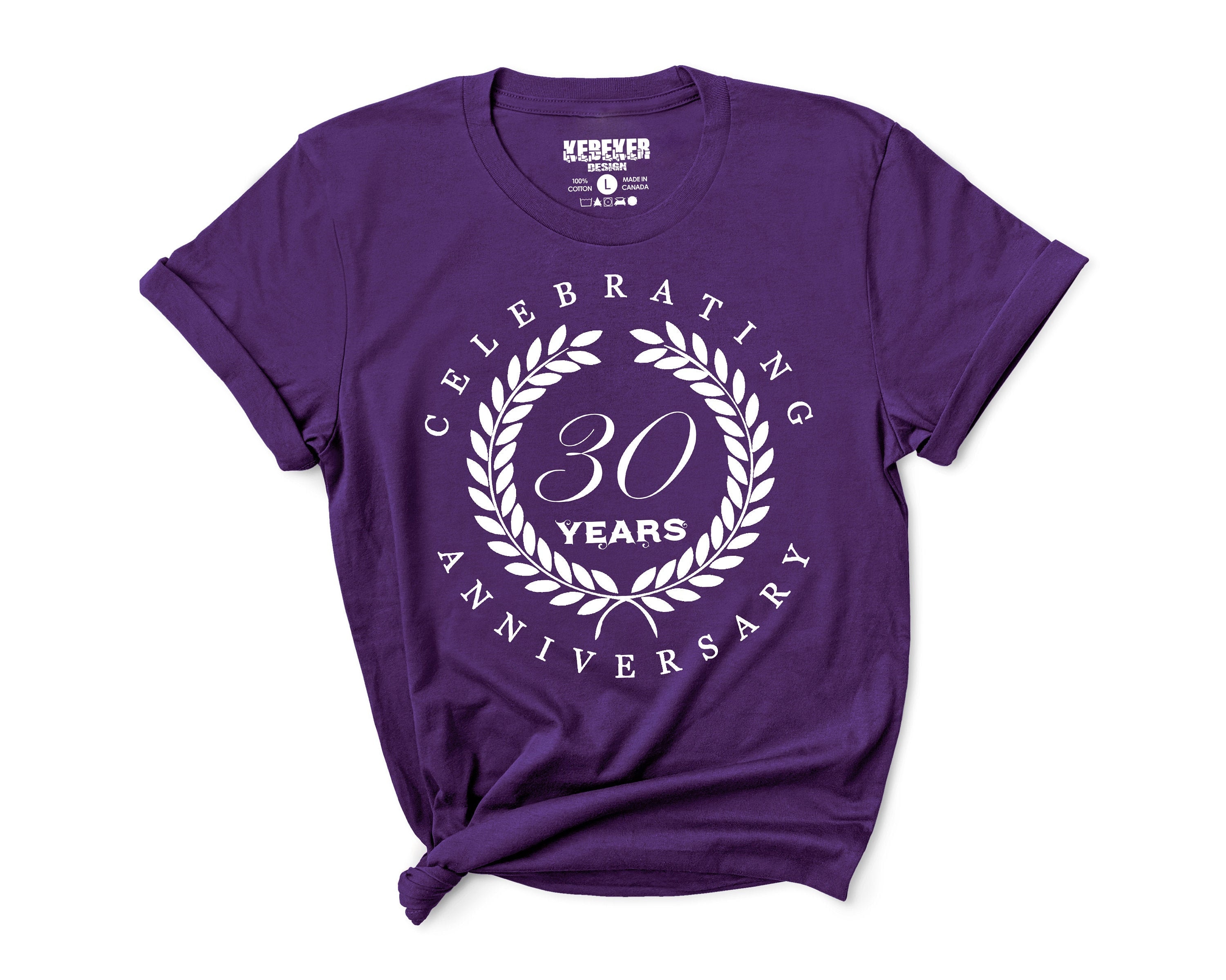 Playera 30 años mujer hot sale