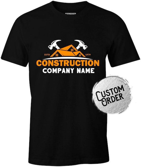 Personalizadas De Construcción Camisas - Etsy México