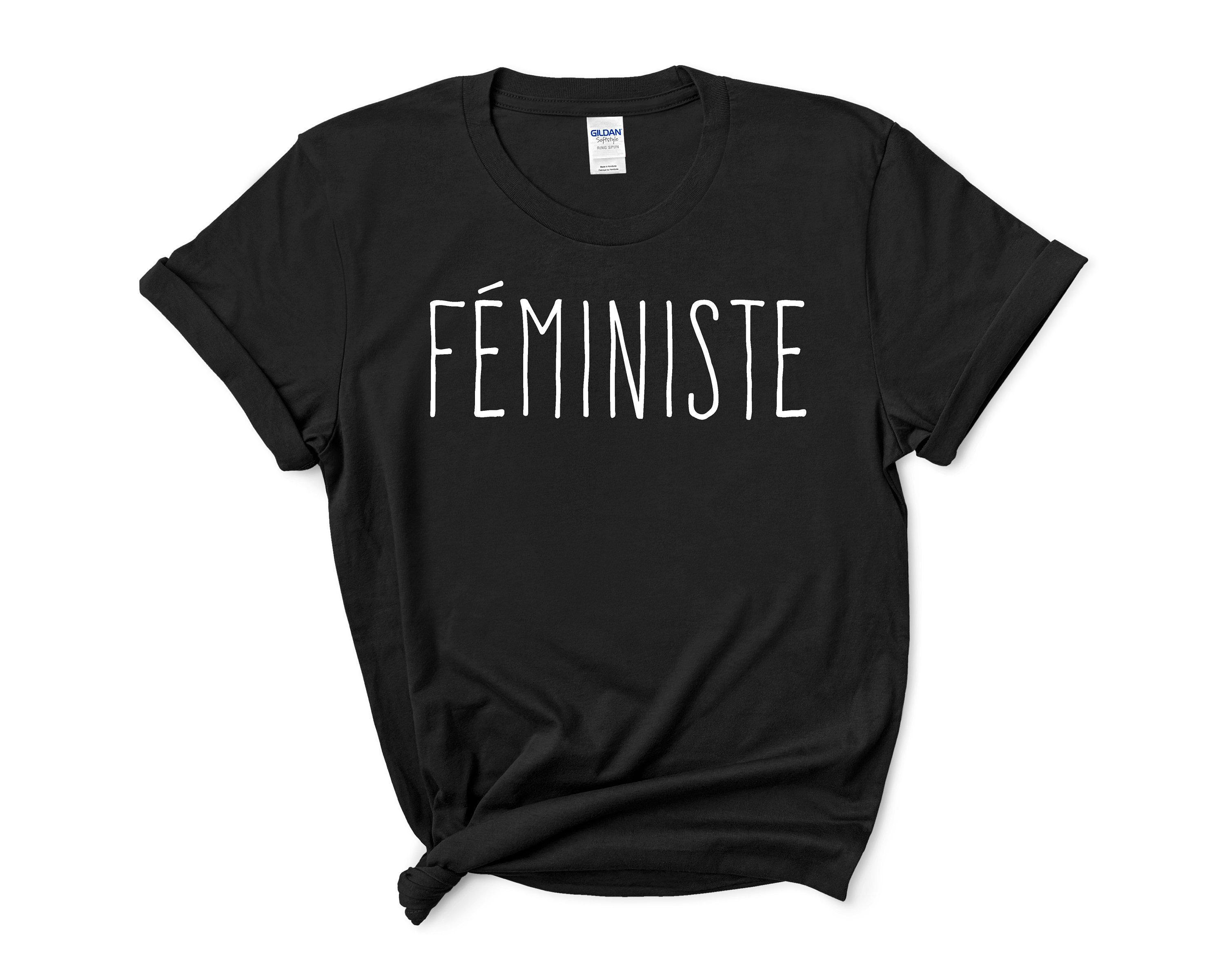 Féministe T-Shirt Feminist Womens Tshirt French Slogan | Etsy