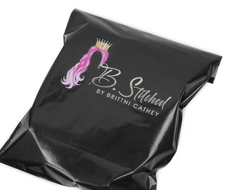 Custom Poly Mailer Bags with Logo, Postal Bags with Full Color Print, Custom Packaging For Small business , logo design custom boutique