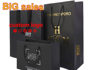 Papiertüten mit Henkeln, individuelle Shoptasche mit Logo, individuelle Shoptasche ,Papiertaschen personalisiert, Papiertaschen für den Versand, Einkaufstasche mit Logo