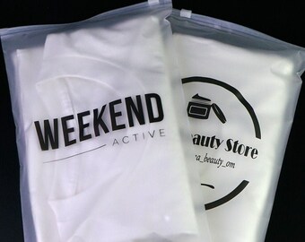 Frosted Zipper Bags Etsy