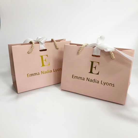 Personalized Wedding Gift Bags