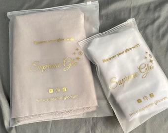 100-1000 Custom Frosted Zipper Bags, clear ziplock bag, high quality clothes plastic bag, custom zip lock bag for poly mailer