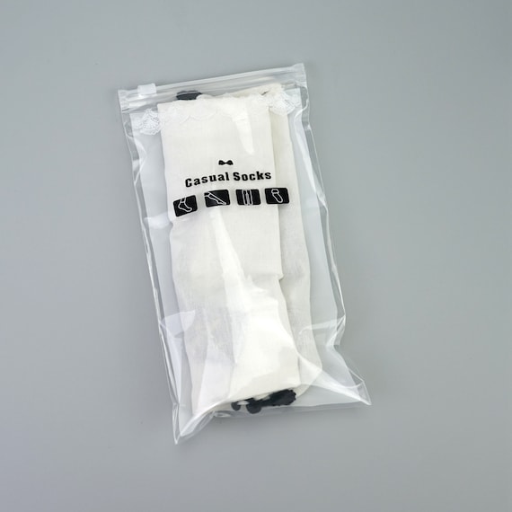 1000pcs on Sale Custom Frosted Zipper Bags, Custom Packaging for Clothing,  Custom Package Bags for Clothing, PE Plastic Ziplock Bags 