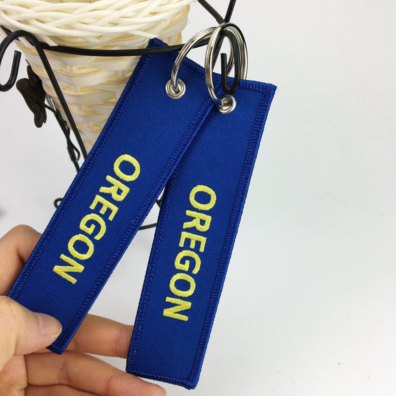 150pcs custom jet tags keychain keychains for clothingCustom Etsy