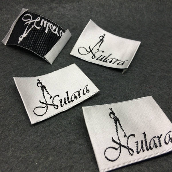 300 satin woven labels woven satin labels clothing labels | Etsy