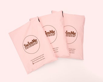 50-1000 Rosa Poly Mailer, bereit zu versenden oder benutzerdefinierte Sie rosa Versandtasche entwerfen, benutzerdefinierte rosa Porto Tasche, benutzerdefinierte Sie Logo rosa Paket