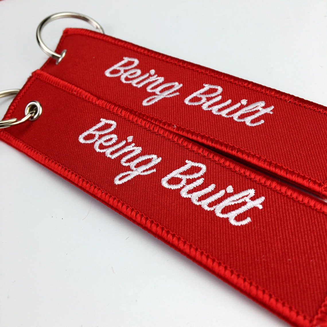 150pcs custom jet tags keychain keychains for clothingCustom Etsy