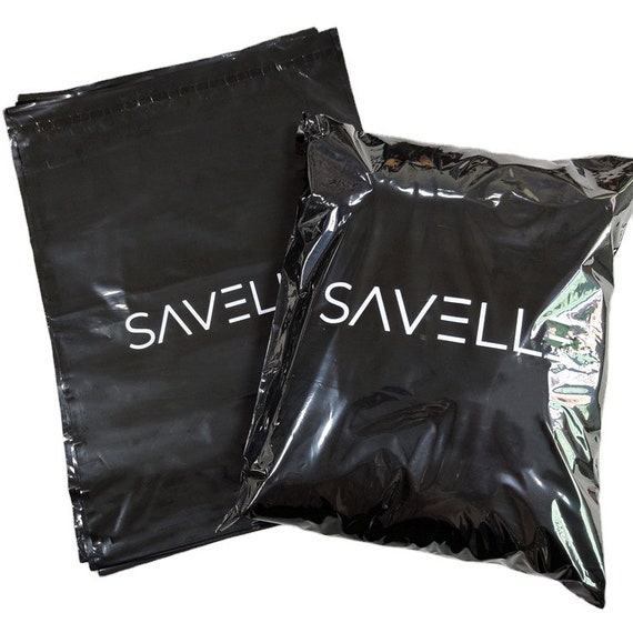 Custom black poly mailers new arrivals