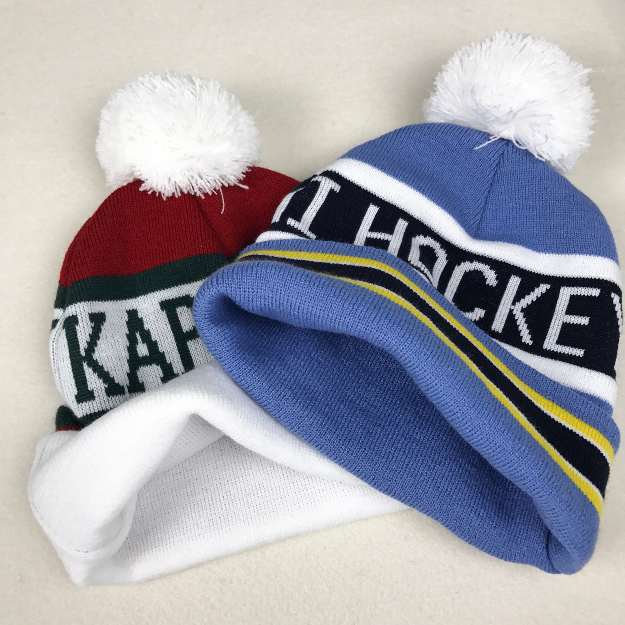 50pcs custom acrylic embroidered beanie Custom Beanie Hat Etsy