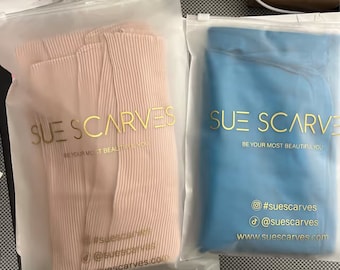 50-1000 sacchetti con cerniera satinati personalizzati, sacchetto trasparente con chiusura a zip, sacchetto in plastica per vestiti di alta qualità, sacchetto con chiusura a zip personalizzato per busta in polietilene