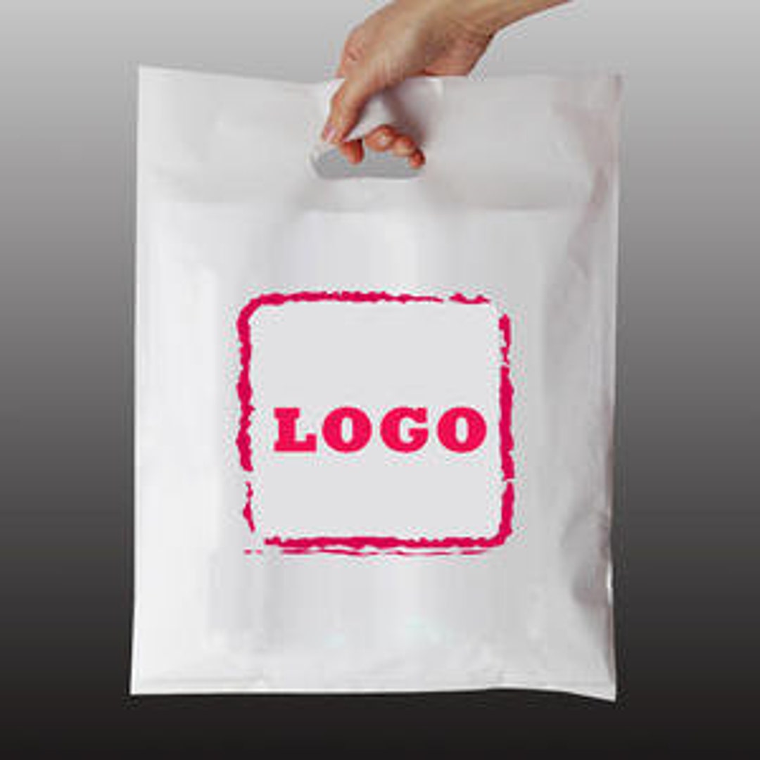 Put the brand name on it (now trending: logo printed bags)