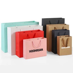 Personalised luxury gift bags for wedding, birthday, bridesmaid gift, wedding gift, bridesmaids proposal. Occasion gift bags, logo Gift Bags